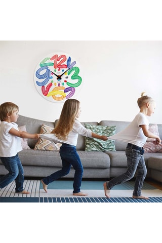 Horloge Home - 60 cm - Blanc