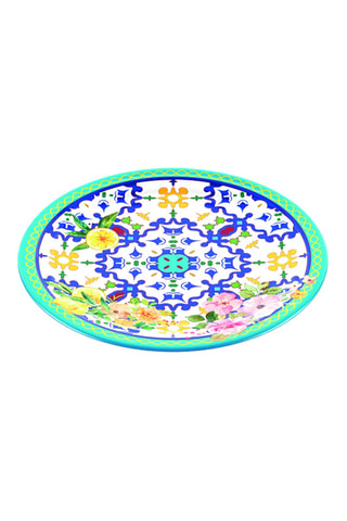 Assiette à dessert Flower & Lemon - 21,5 cm