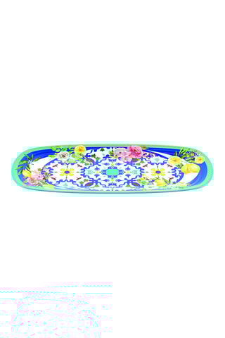 Plateau Flower & Lemon - 39,5 x 16,5 x 2,5 cm