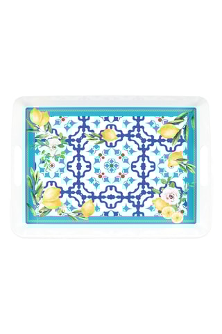 Plateau Flower & Lemon - 47 x 34 x 5,2 cm