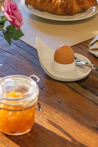 2 coquetiers Tierra - 7,3 x 10,5 x 12 cm