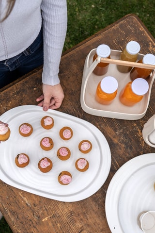 Plateau de service Tierra - 2 x 26 x 39 cm