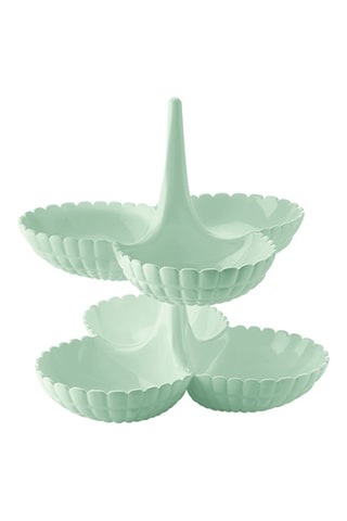 2 plats à apéritifs Tiffany - 25,5 x 25 x 27 cm