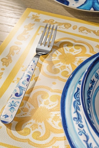 Ménagère en acier inoxydable Blues - 24 pièces