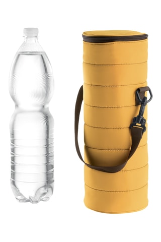 Porte-bouteille isotherme On The Go - Bleu et orange 