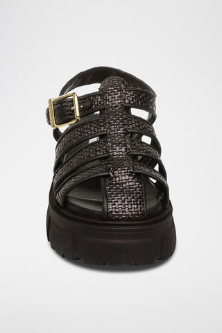 Sandalias de tacón - Negro