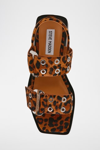 Sandalias de nobuk - Marrón y negro