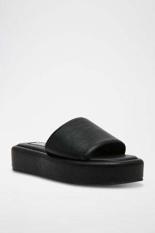 Sandalias con plataforma - Negro
