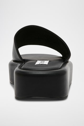 Sandalias con plataforma - Negro