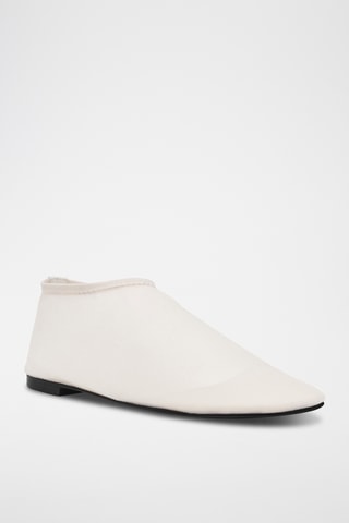 Botines bajos - Marfil