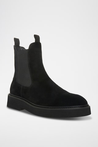 Botines Chelsea de nobuk Brantley - Negro