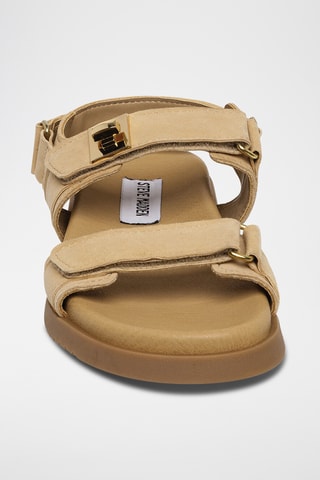 Sandalias de nobuk Mona-E - Camel