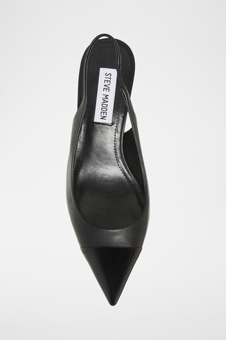 Zapatos de piel de tacón Kling - Negro