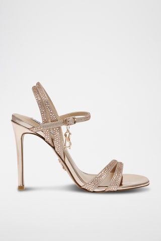 Sandalias de tacón Surrealist - Dorado