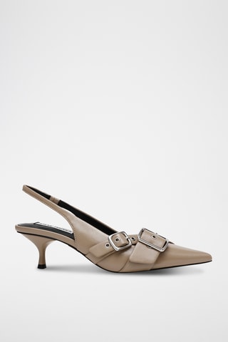 Zapatos de tacón Lezley - Topo