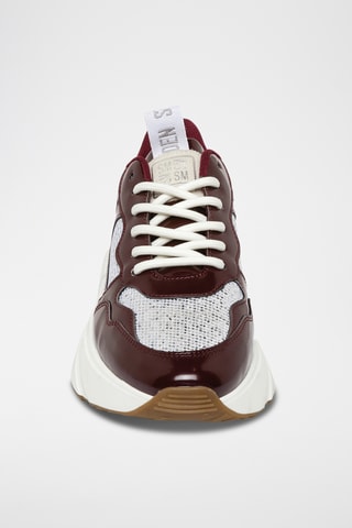 Zapatillas de piel con plataforma Starlyn - Burdeos