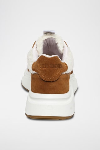 Zapatillas de piel con plataforma Starlyn - Camel