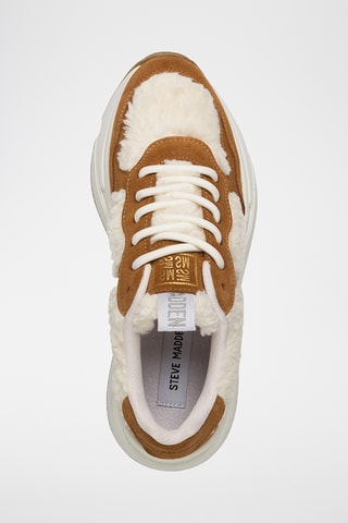 Zapatillas de piel con plataforma Starlyn - Camel