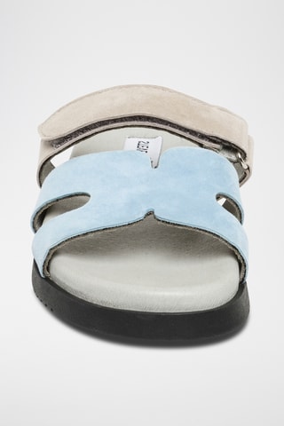 Sandalias de nobuk Missile-E - Gris claro