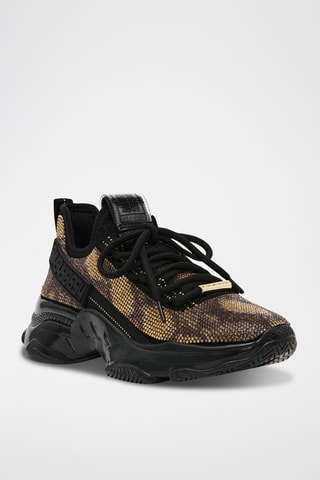 Zapatillas Maxilla-S - Negro y beige