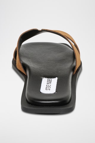 Sandalias de nobuk Sofia - Camel