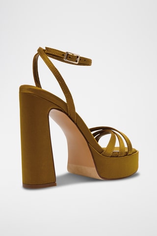 Sandalias de tacón Fleet - Verde oliva