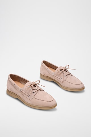 Náuticos de nobuk Ports - Nude