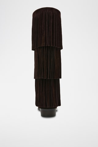 Botas de nobuk Spur - Marrón oscuro