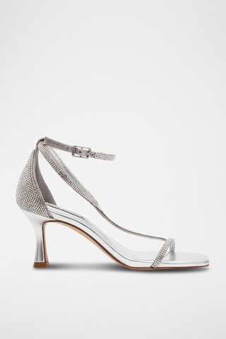 Sandalias de tacón Mayzie-R - Plateado