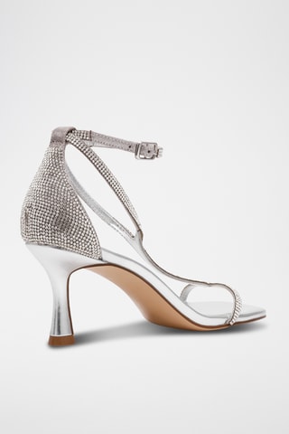 Sandalias de tacón Mayzie-R - Plateado