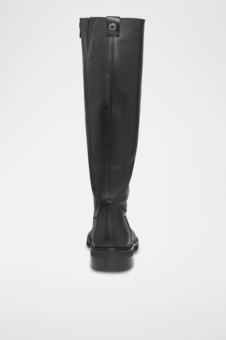Botas de piel Neva - Negro