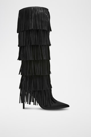 Botas de piel Wanderlust - Negro