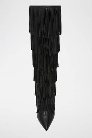 Botas de piel Wanderlust - Negro