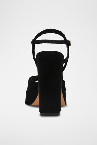 Sandalias de tacón Miliana - Negro