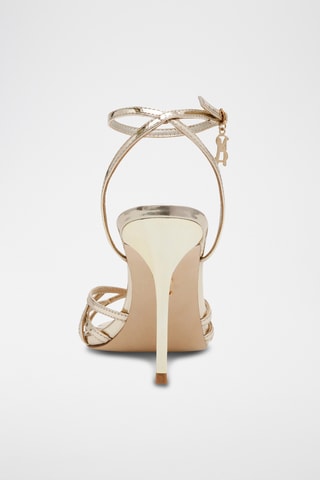 Sandalias de tacón Peepshow - Dorado