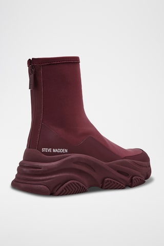 Zapatillas altas con plataforma Vrooms - Burdeos