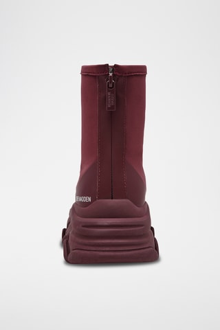 Zapatillas altas con plataforma Vrooms - Burdeos