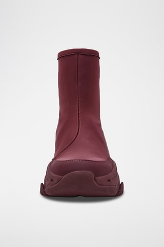 Zapatillas altas con plataforma Vrooms - Burdeos