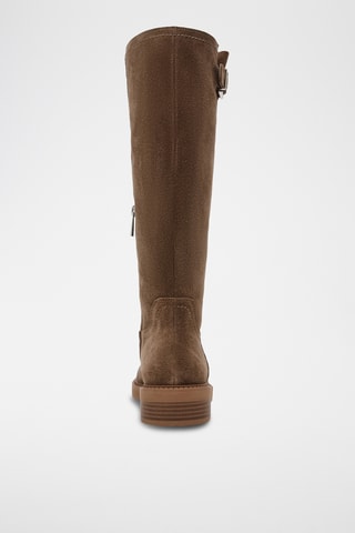 Botas de nobuk La Rue - Topo