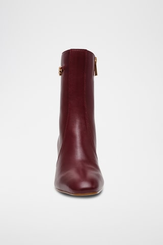 Botines de piel Geneeva - Burdeos