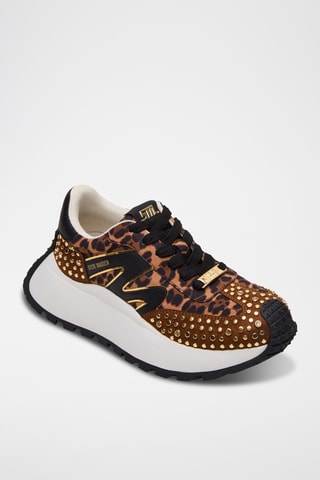 Zapatillas con plataforma Supercampo-S - Marrón