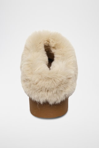 Sandalias de nobuk forradas Snow - Camel