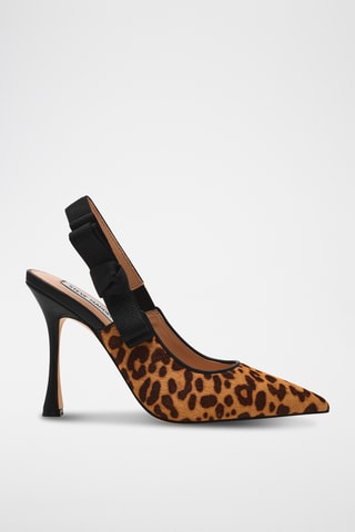 Zapatos de nobuk de tacón Brylie-Leo - Marrón claro