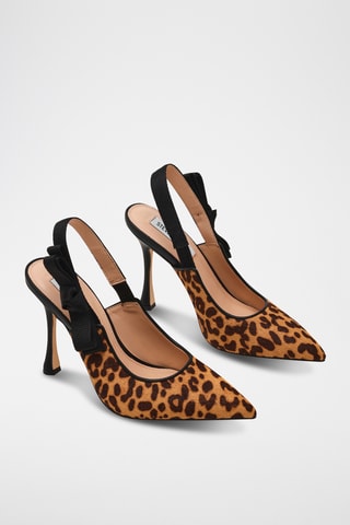 Zapatos de nobuk de tacón Brylie-Leo - Marrón claro