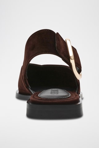 Bailarinas de ante Shay - Marrón