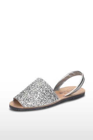 Sandálias Avarcas - Prateado