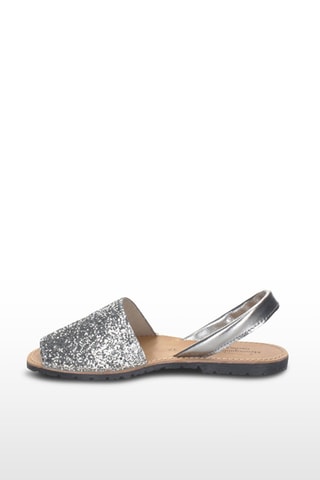 Sandálias Avarcas - Prateado