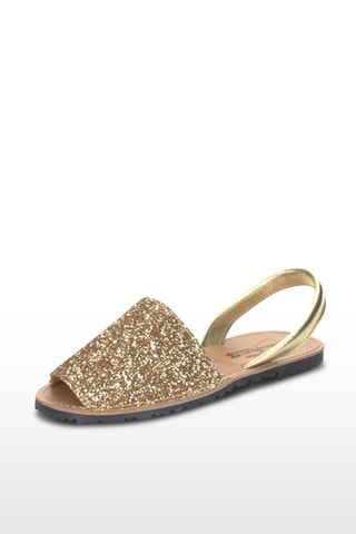 Sandálias Avarcas - Dourado