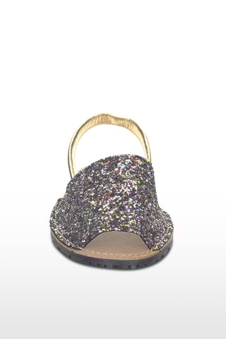 Sandálias Avarcas - Preto e multicor