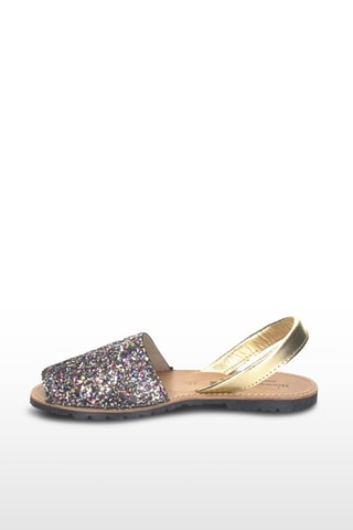 Sandálias Avarcas - Preto e multicor